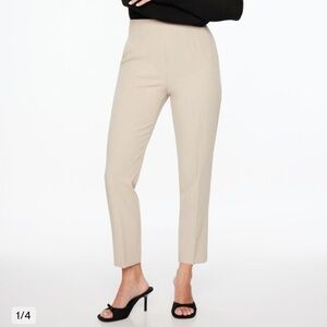 DYNAMITE *Green/Gray* Kendall Side Zip Slim Pants